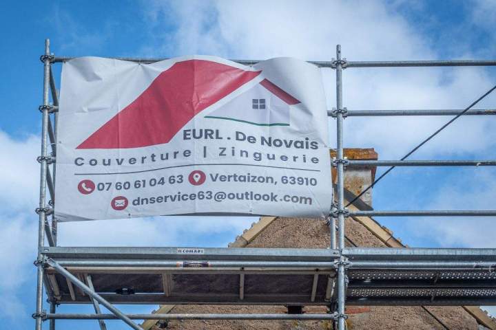 Entretien de toiture en Auvergne